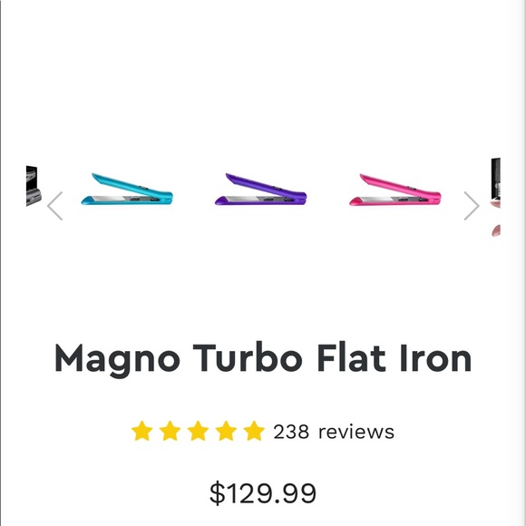 Sutra Beauty Magno Turbo Hair Straightener - Purple - Picture 2 of 7